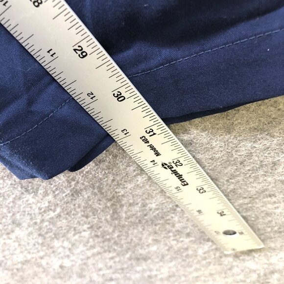 NWT Med Couture Maternity Scrub Pants Womens M Navy Blue Over Belly Straight - Picture 9 of 12